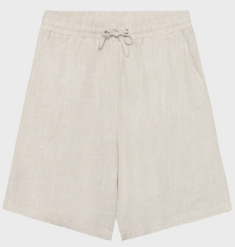 Grunt- TANJA Linen Shorts sandfarben